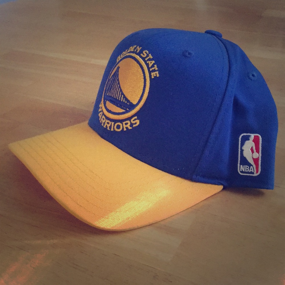 Golden state warriors hat YOUTH size